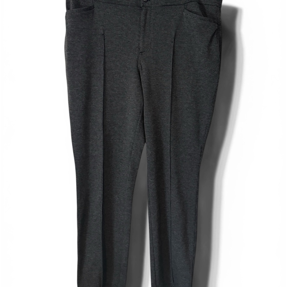 Simply Vera Vera Wang Dark Charcoal Straight-Leg Ponte Pants